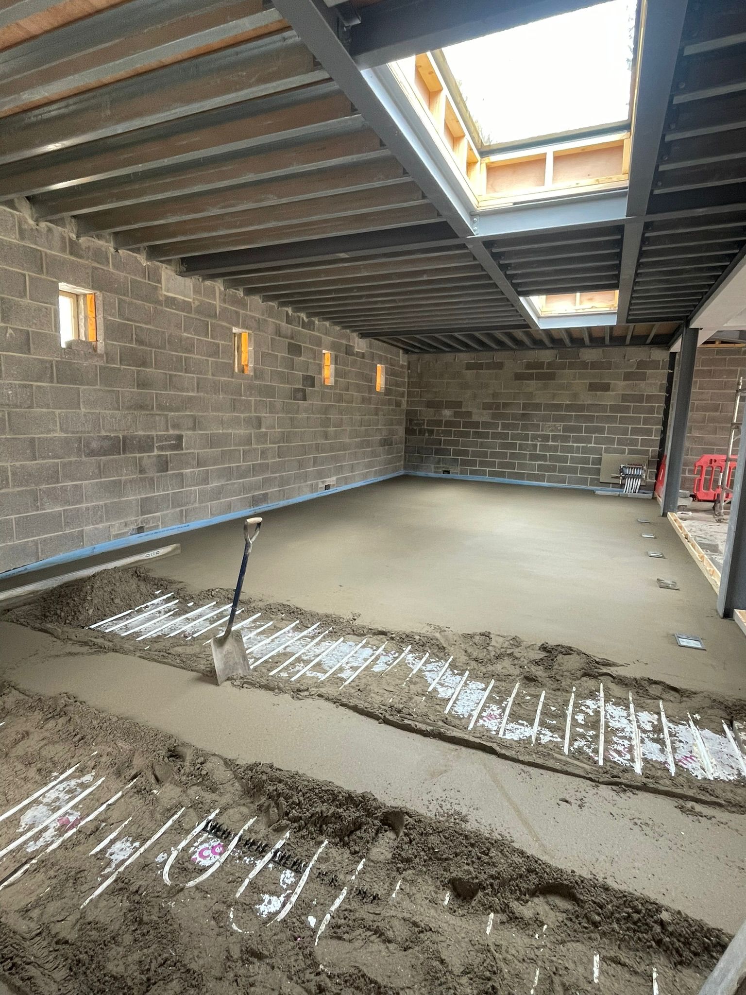 screeding newcastle